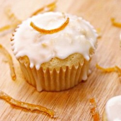 Glazed Lemon Cupcakes 